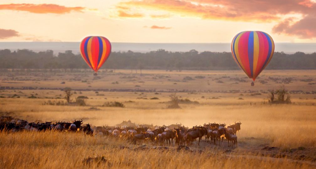 Baloon Ride in the Mara